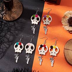 Brass Dangle Earrings&nbsp;EJEW-JE06039