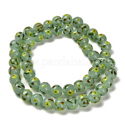 Handmade Opaque Lampwork Beads&nbsp;LAMP-C016-04B-06