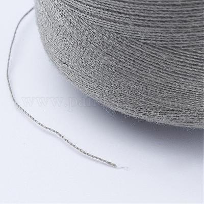 ポリエステル糸  銀  0.28mm  約1749.78ヤード（1600m）/ロール&nbsp;OCOR-WH0001-17-1