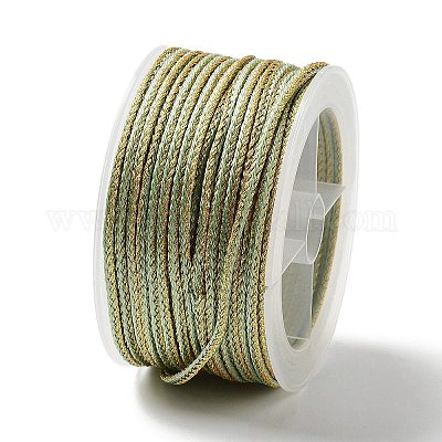 14M Two Tone Polyester Braided Cord&nbsp;OCOR-G015-02A-25-1