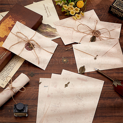 8 Sets 4 Style Paper Envelope&nbsp;DIY-FG0004-86-1
