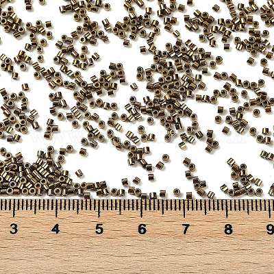 Electroplate Glass Seed Beads&nbsp;SEED-H003-10G-1