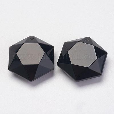Natural Obsidian Pendants&nbsp;G-P264-06-1