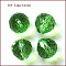 Imitation Austrian Crystal Beads, Grade AAA, K9 Glass, Faceted, Teardrop, Lime Green, 10mm, Hole: 0.9~1mm