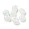 Opaque Acrylic Beads, Glitter Beads, Rice, Honeydew, 16x13.8x11.5mm, Hole: 1.8mm, about 333pcs/500g