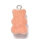 Flocky Resin Pendants&nbsp;RESI-D052-01C-2