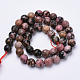 Natural Rhodonite Beads Strands&nbsp;G-S281-24-8mm-2
