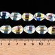 Electroplate Glass Beads Strands&nbsp;EGLA-T028-01B-4