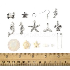 Ocean DIY Dangle Earring Making Kits&nbsp;DIY-FS0009-27