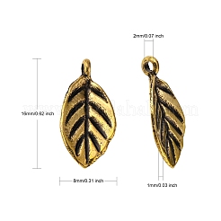 Tibetan Style Alloy Pendants&nbsp;X-PALLOY-A15388-AG