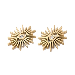 Ion Plating(IP) 304 Stainless Steel Cabochons&nbsp;STAS-Q215-51G