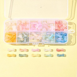 130Pcs 13 Colors Gradient Color Transparent Acrylic Beads&nbsp;OACR-FS0002-04