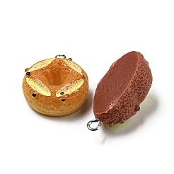Imitation Food Opaque Resin Pendants&nbsp;RESI-A031-02
