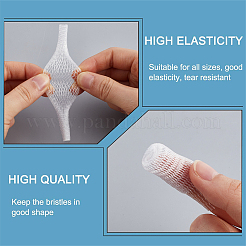 200Pcs PE Makeup Brush Protector Reusable Expandable Mesh Cover&nbsp;MRMJ-GF0001-51E