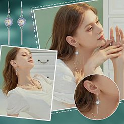 DIY Flat Round Earring with Dome Making Kit&nbsp;DIY-UN0003-41