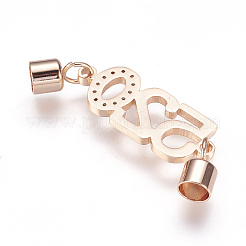 304 Stainless Steel Cord Ends&nbsp;STAS-E144-047RG