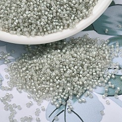 MIYUKIデリカビーズ  シリンダー  日本製シードビーズ  11/0  （db1711)パールライニンググレーミストab  1.3x1.6mm  穴：0.8mm  約20000個/袋  100 G /袋&nbsp;SEED-J020-DB1711