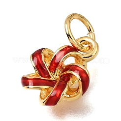 Brass Enamel Pendants&nbsp;KK-G605-10G