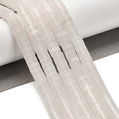 Natural White Jade Beads Strands&nbsp;G-G175-N27-01