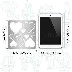 Valentine's Day Stainless Steel Metal Cutting Dies Stencils&nbsp;DIY-WH0518-001