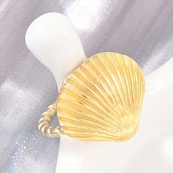 Brass Cuff Open Rings&nbsp;KK-CBA960E-13B-G