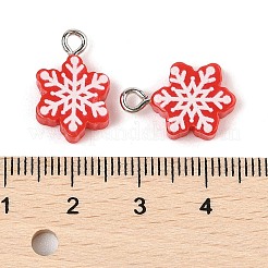 Christmas Theme Opaque Resin Pendants&nbsp;RESI-S08-01F