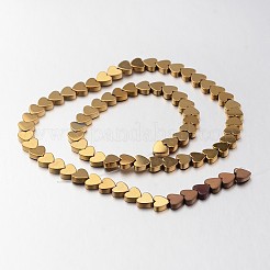 Electroplate Non-magnetic Synthetic Hematite Bead Strands&nbsp;G-F300-23B-03