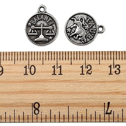 Tibetan Style Alloy Charms&nbsp;TIBE-YW0001-17AS-LF