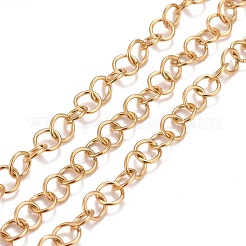 PVD Vacuum Plating 304 Stainless Steel Rolo Chains&nbsp;CHS-F011-08D-G