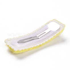 Tarnish Resistant Plush Snap Hair Clips&nbsp;PHAR-P004-05