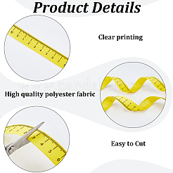 2 Rolls 2 Styles Polyester Rulers&nbsp;OCOR-GF0005-93