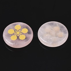 Natural Rose Quartz Cabochons&nbsp;G-S375-006B