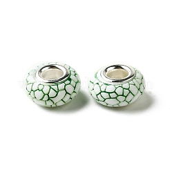 Opaque Resin European Beads&nbsp;RESI-C055-01J