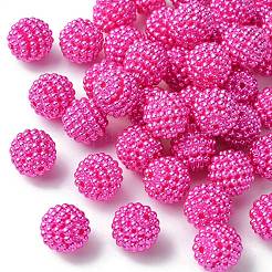 Imitation Pearl Acrylic Beads&nbsp;OACR-FS0001-45B
