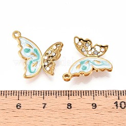 Butterfly 201 Stainless Steel Enamel Pendants&nbsp;STAS-N109-226G