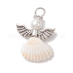 Spiral Shell Pendants&nbsp;PALLOY-JF02591