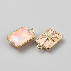 Alloy Glass Pendants&nbsp;FIND-WH20023-007A-G