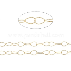 Brass Hollow Rhombus Link Chains&nbsp;CHC-M025-03G