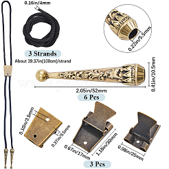 DIY Bolo Tie Making Kit&nbsp;DIY-GF0010-37AB
