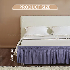 Adjustable Polyester Wrap Around Bed Skirts&nbsp;AJEW-WH20022-10B-02