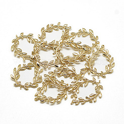 Brass Links connectors&nbsp;X-KK-T032-114G