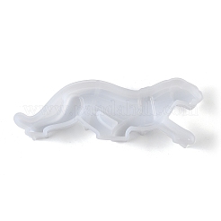 DIYシリコンモールド  UVレジン用  エポキシ樹脂工芸品作り  ヒョウ  ホワイト  210x74x25mm&nbsp;SIMO-C020-01B