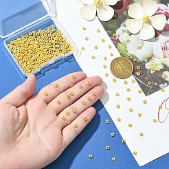 600Pcs 2 Colors CCB Plastic Bead Spacers&nbsp;CCB-YW0001-39A