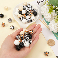 Natural Wooden Beads&nbsp;WOOD-SP0001-01