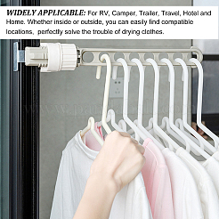 Portable Clothes Drying Rack&nbsp;AJEW-WH0291-35