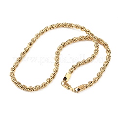 6MM 304 Stainless Steel Rope Chain Necklaces&nbsp;SA-CBA2696-04G