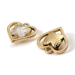UV Plating Alloy Glass Pendants&nbsp;FIND-K032-21G