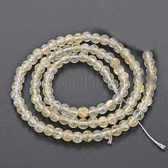Crackle Glass Beads Strands&nbsp;GLAA-S192-B-006E