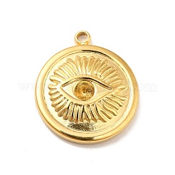 Ion Plating(IP) 304 Stainless Steel Pendant Rhinestone Settings&nbsp;STAS-I197-011G