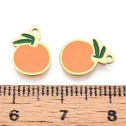 304 Stainless Steel Enamel Charms&nbsp;STAS-T065-46G